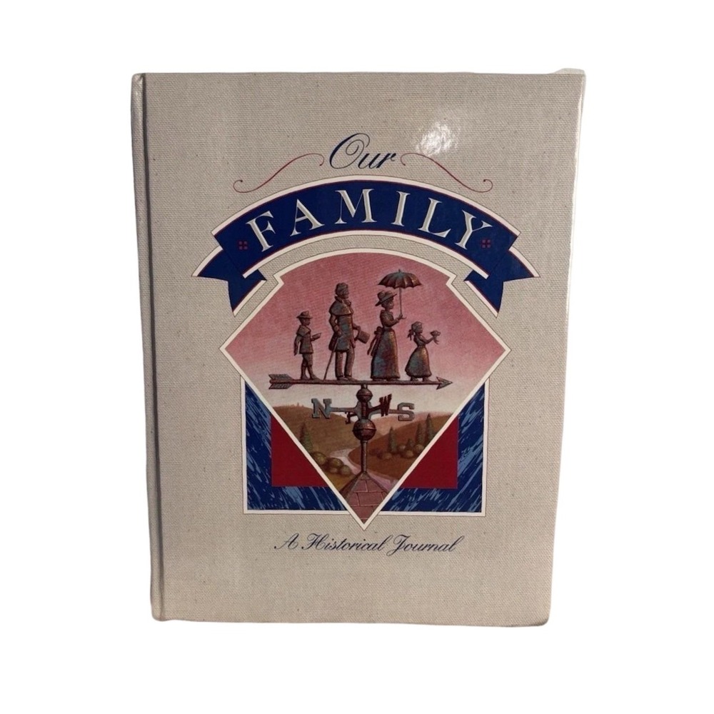 Our Family A Historical Journal Thomas Nelson 1990 Vtg Hardcover Genealogy